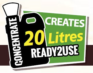 1 Litre CONCENTRATE The Everyday Cleaner - Affordable Cleaning Solution ($3.50/L Ready-to-Use) - Versatile Household Cleaner