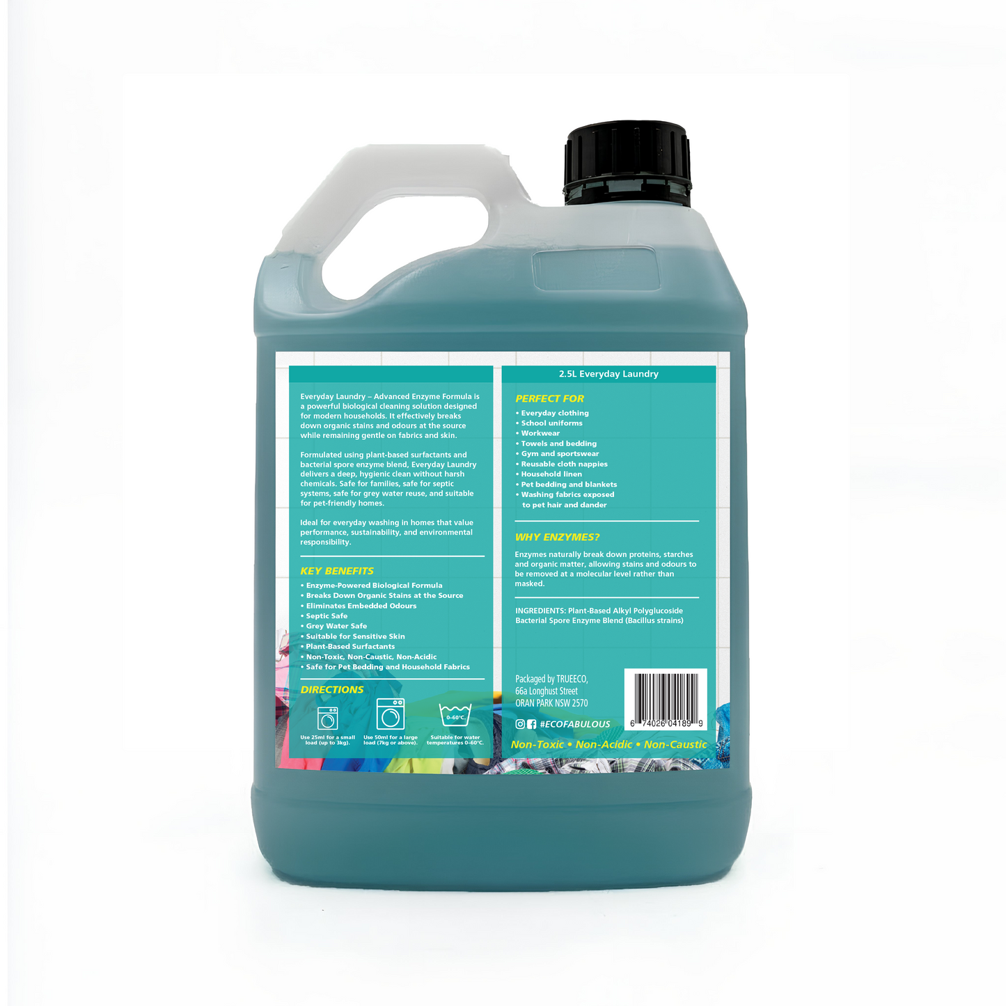 Trueeco Everyday Laundry Liquid – 5 Litre