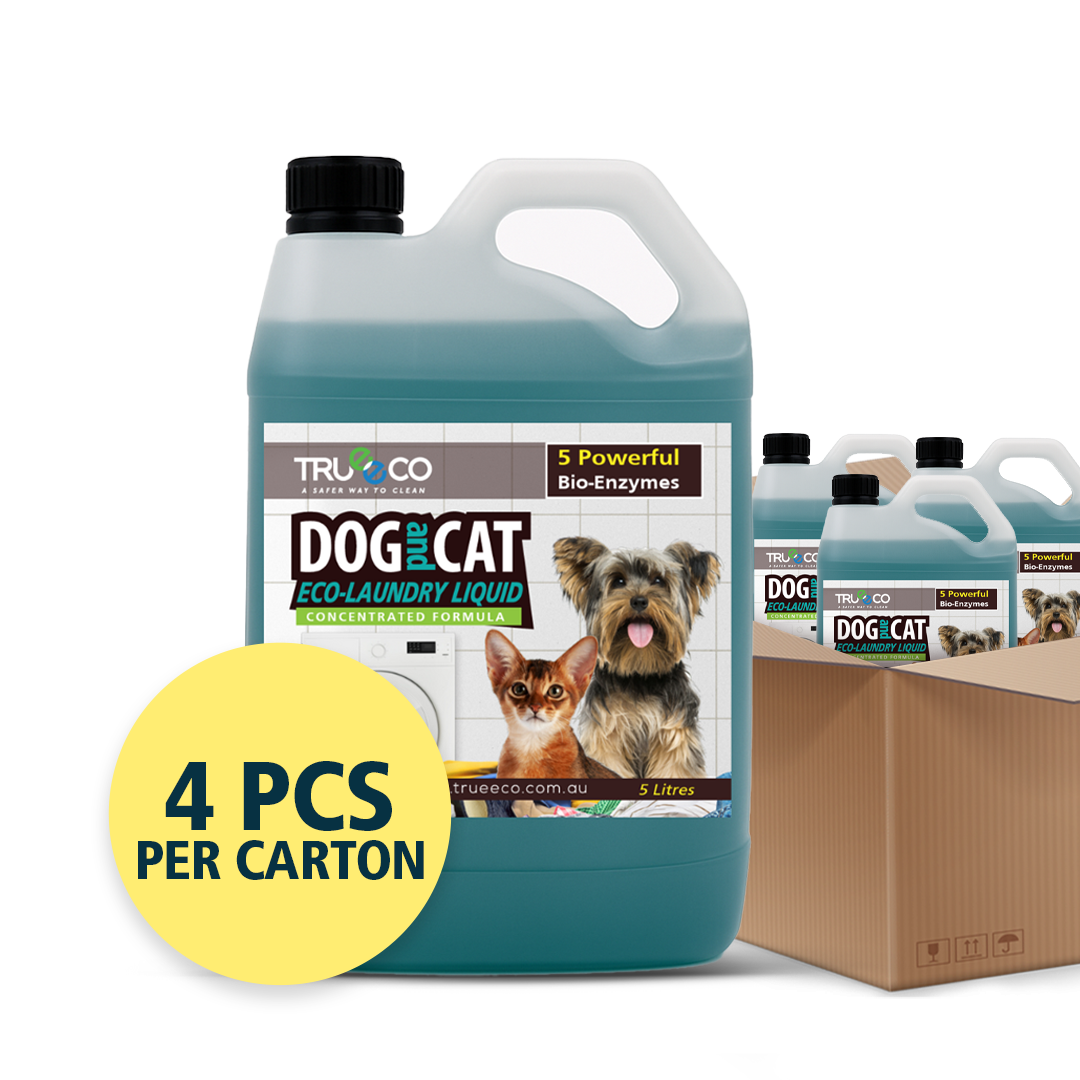 Carton of x4 5L Eco Laundry Liquid