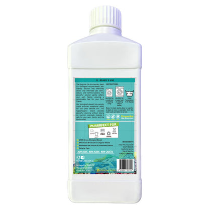 1L Eco Laundry Liquid - Environmentally Friendly, Biodegradable Formula - Gentle on Fabrics, Effective Stain Removal - Eco-Friendly Laundry Detergent