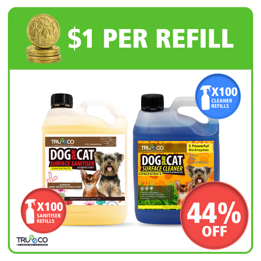 200 Refill Bundle – 2.5L Cleaner + 2.5L Sanitiser