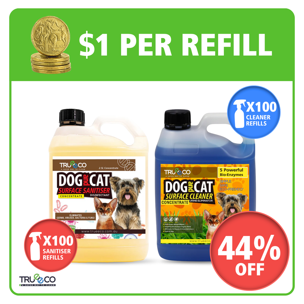 200 Refill Bundle – 2.5L Cleaner + 2.5L Sanitiser