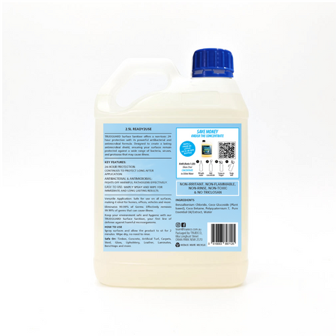 DUAL PACK 2.5 Litre Ready-to-Use Trueguard  - Household Sanitising Solution
