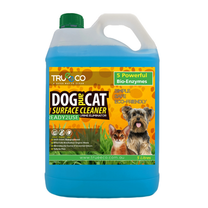 Carton 5 Litre Dog & Cat Urine Odour and Stain Remover Pet Safe