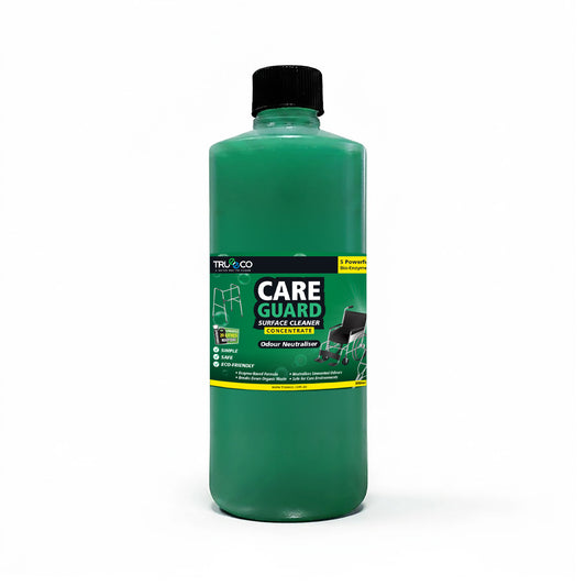CareGuard Surface Cleaner Concentrate 500ml | Enzyme Odour Neutraliser | Makes 10L Ready-to-Use