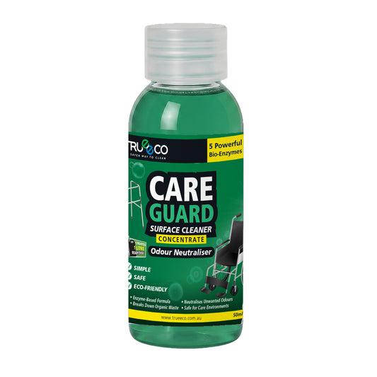 CareGuard Surface Cleaner Concentrate 50ml | Enzyme Odour Neutraliser
