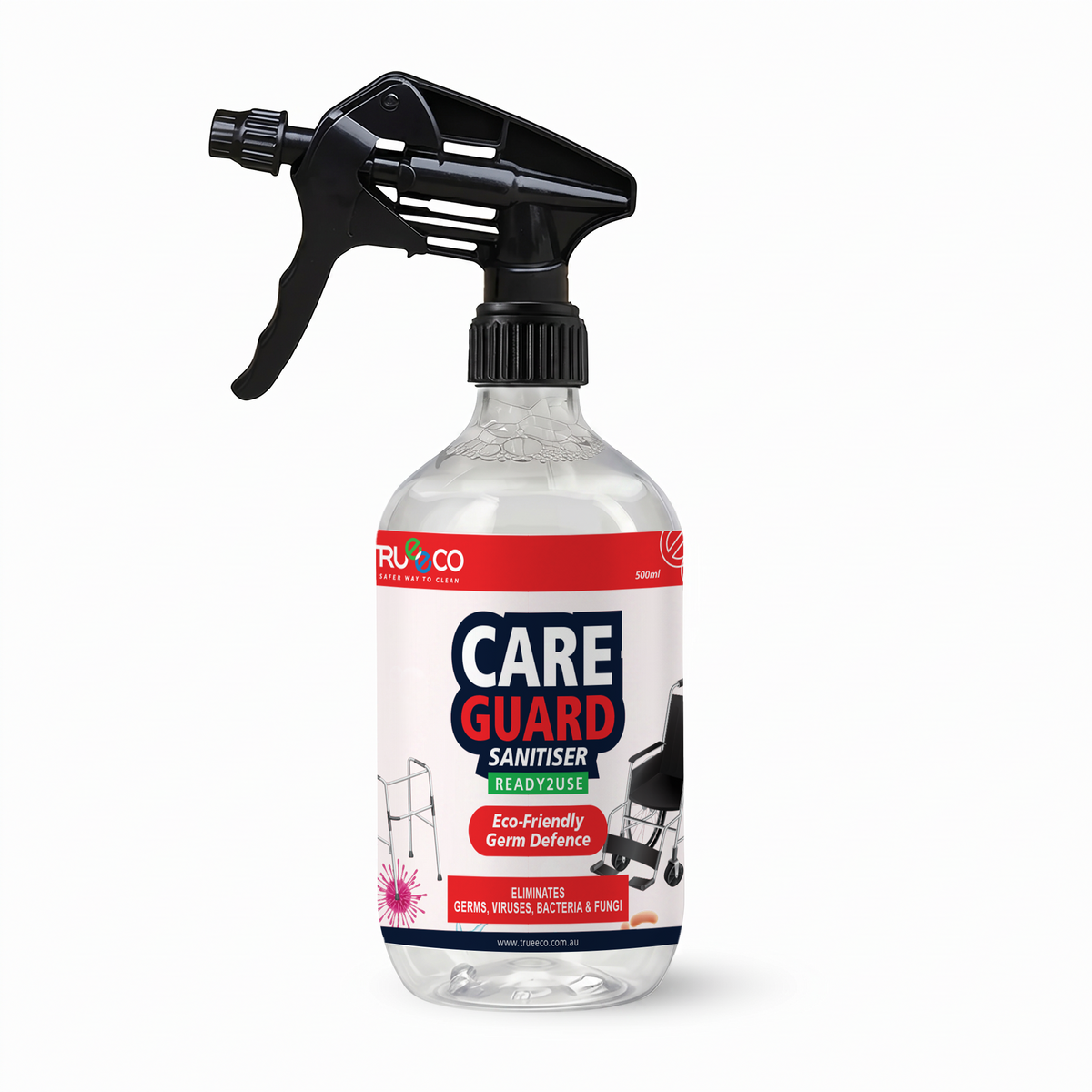 CareGuard Surface Sanitiser Ready-to-Use 500ml | Disinfectant