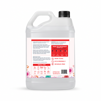 CareGuard Surface Sanitiser Ready-to-Use 5L | Disinfectant