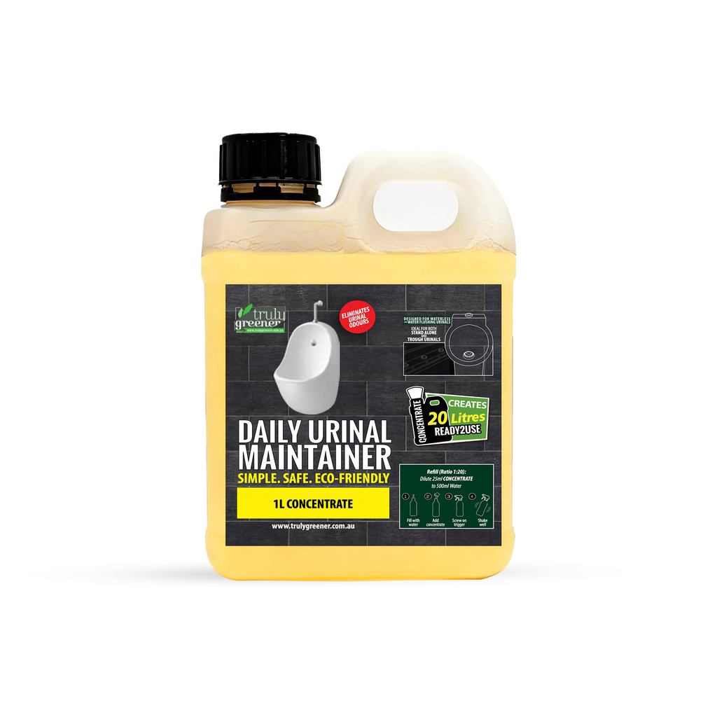 Truly Greener Daily Urinal Maintainer 1L Concentrate | Cleaner & Deodoriser