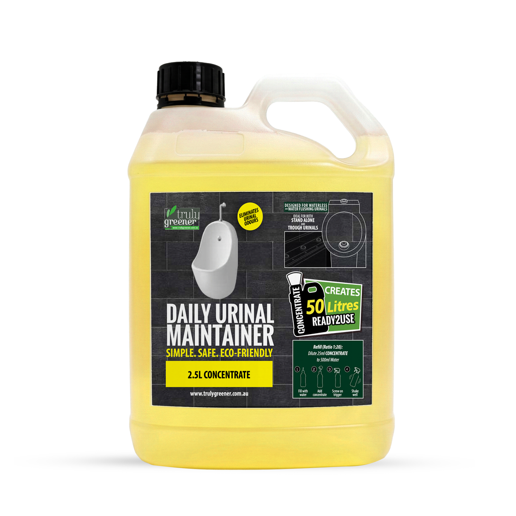 Truly Greener Daily Urinal Maintainer 2.5L Concentrate | Cleaner & Deodoriser