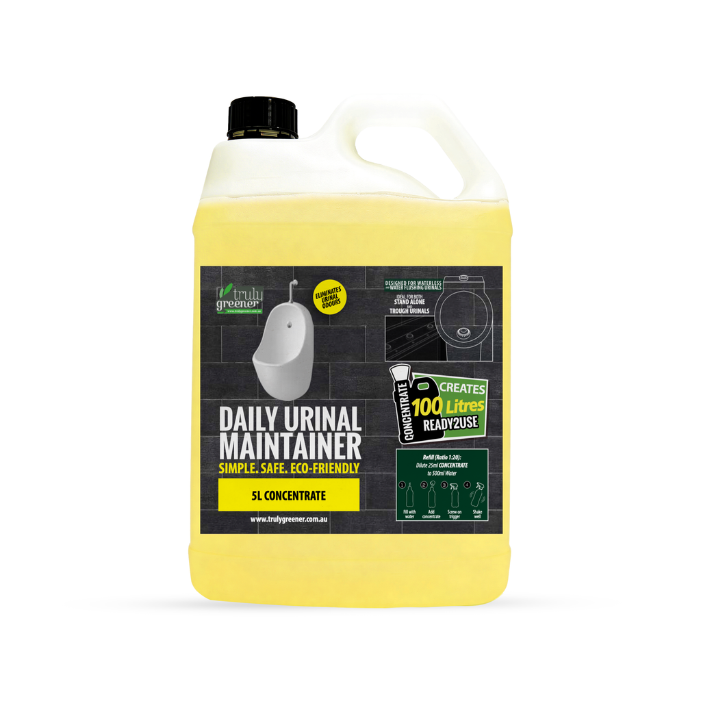 Truly Greener Daily Urinal Maintainer 5L Concentrate | Cleaner & Deodoriser