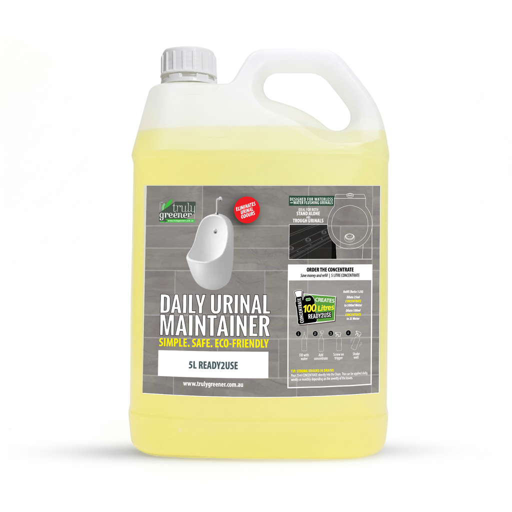 Truly Greener Daily Urinal Maintainer 5L Ready-to-Use | Cleaner & Deodoriser