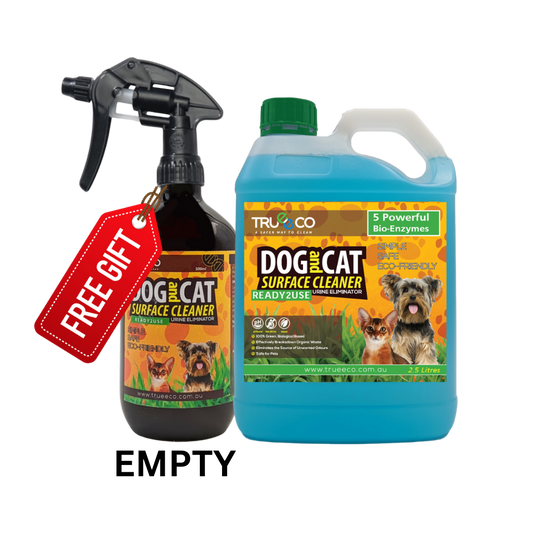 2.5L Dog and Cat Surface Cleaner Ready2use + Empty Bottle