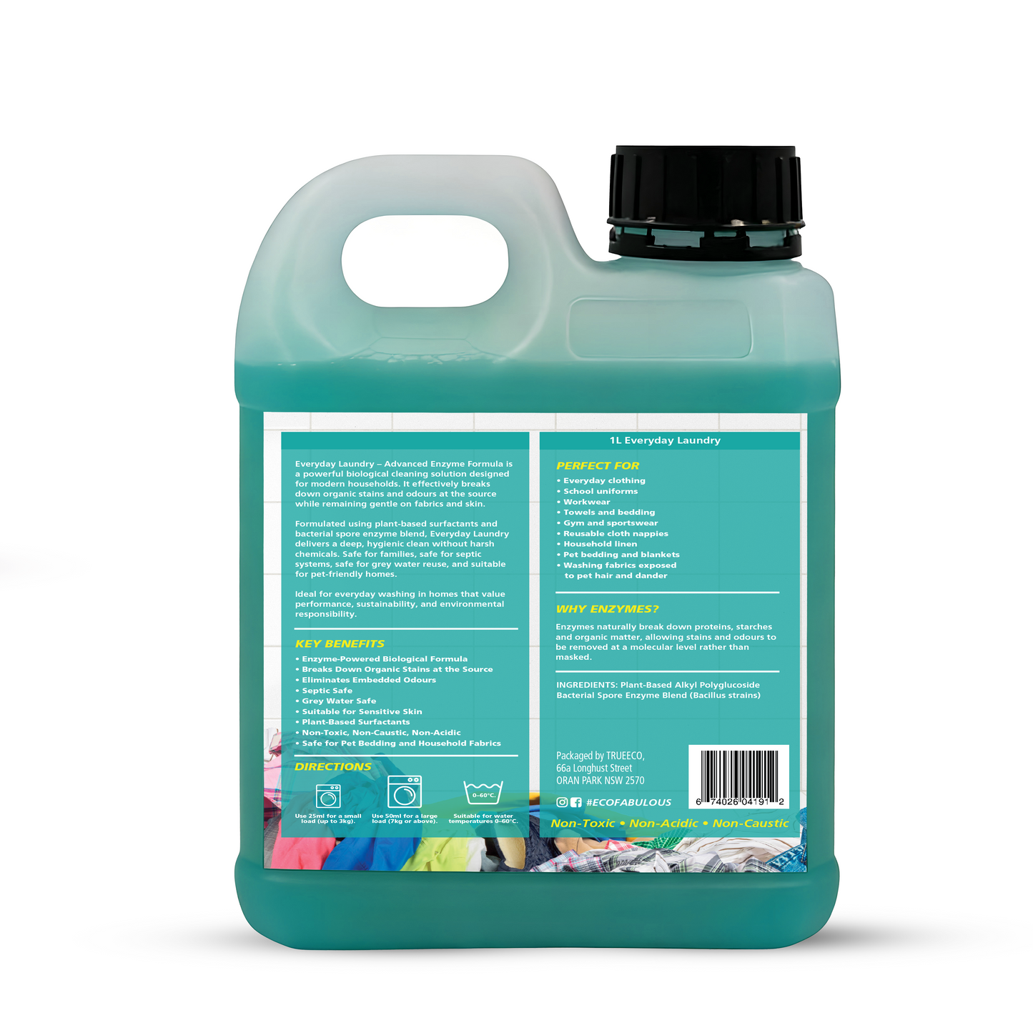Trueeco Everyday Laundry Liquid – 1 Litre