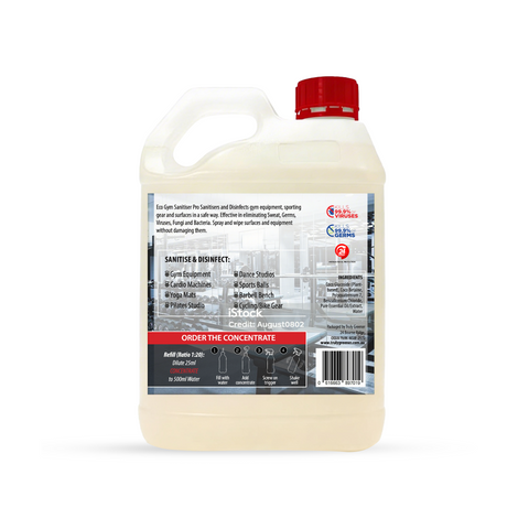 Truly Greener Eco Gym Sanitiser Pro Disinfectant 2.5L Ready-to-Use