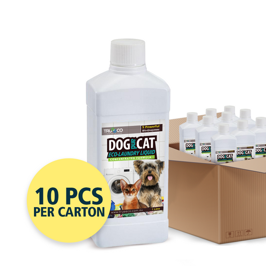 Carton of x10 1L Eco Laundry Liquid