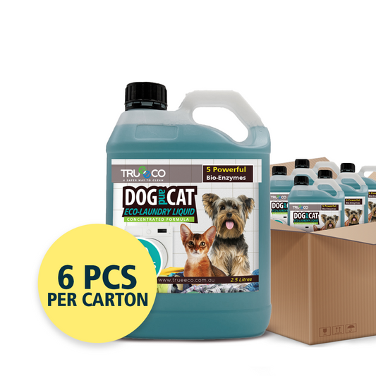 Carton of x6 2.5L Eco Laundry Liquid