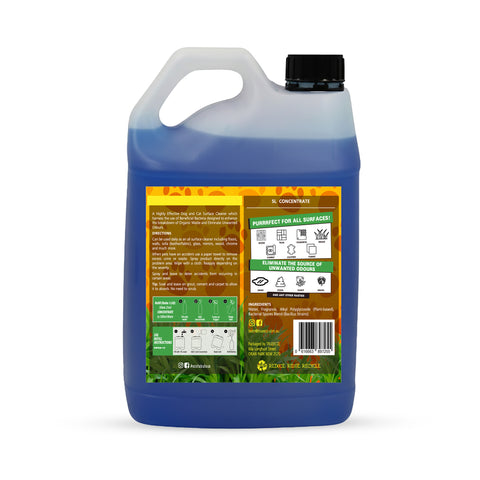 Trueeco Dog & Cat Surface Cleaner Concentrate 5L | Enzyme Stain & Odour Remover | Makes 100L Ready-to-Use