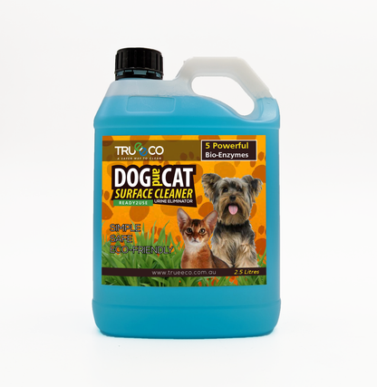 Carton 2.5 litre Dog & Cat urine odour and stain remover pet safe