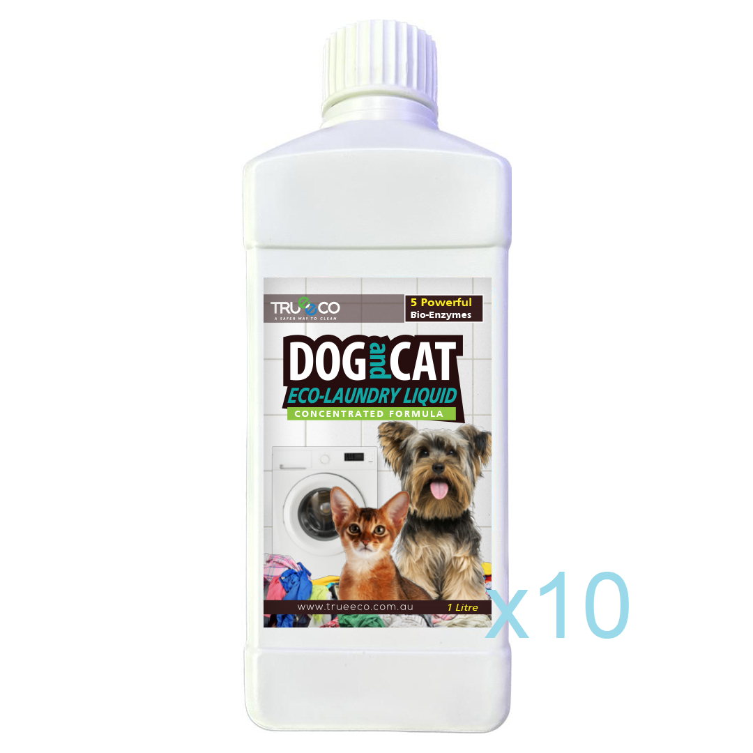 Carton of x10 Eco Laundry Liquid