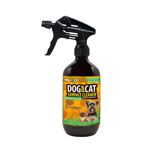 Dog & Cat Surface Cleaner 500ml – Original Amber Bottle Clearance