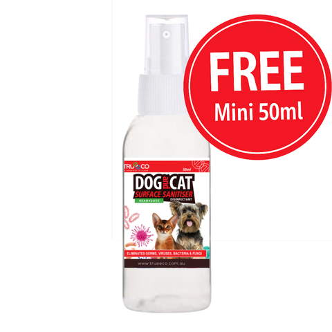 FREE BONUS — Mini Surface Sanitiser (50ml)