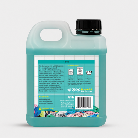 Trueeco Dog & Cat Eco Laundry Liquid Concentrate 1L