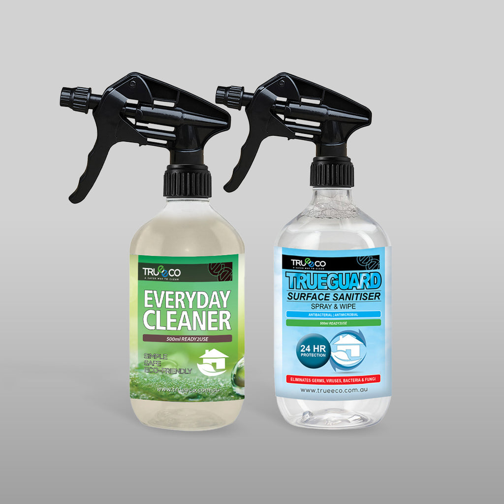 500ml Dual Pack Combo Household Cleaner and Sanitiser