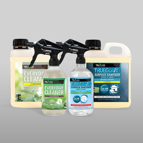 1L Concentrate Dual Pack Combo Household Cleaner and Sanitiser