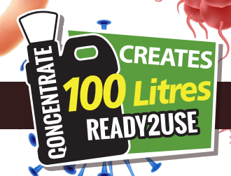 5 Litre CONCENTRATE The Everyday Cleaner - Economical Cleaning Solution ($2.50/L Ready-to-Use) - Versatile Household Cleaner