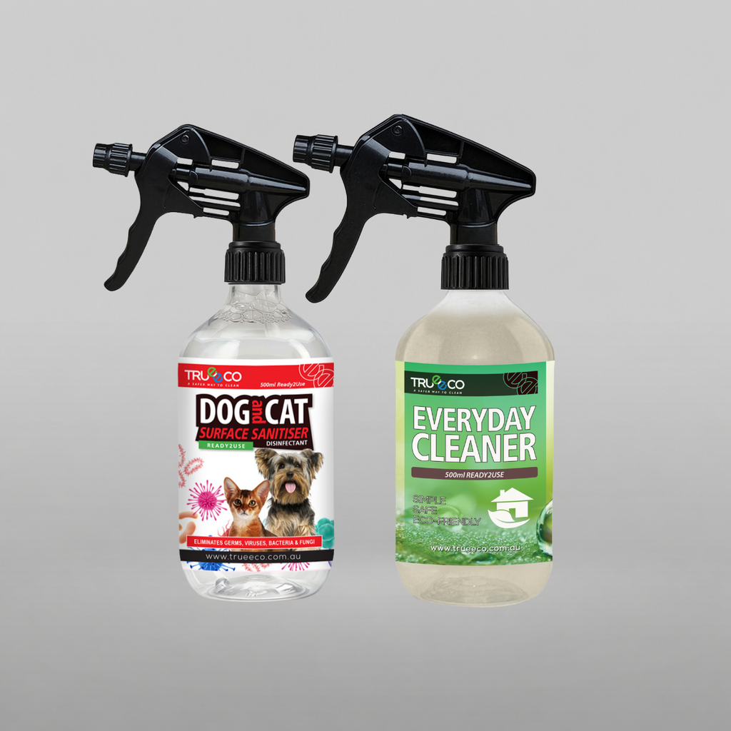 Trueeco Household Dual Pack | Sanitiser 500ml + Eveyday 500ml UP