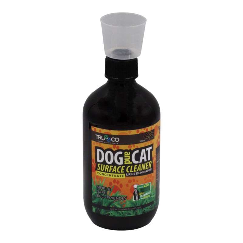 Concentrate 500ml Dog & Cat Urine Odour and Stain Remover Pet Safe - TRUEECO - Australia