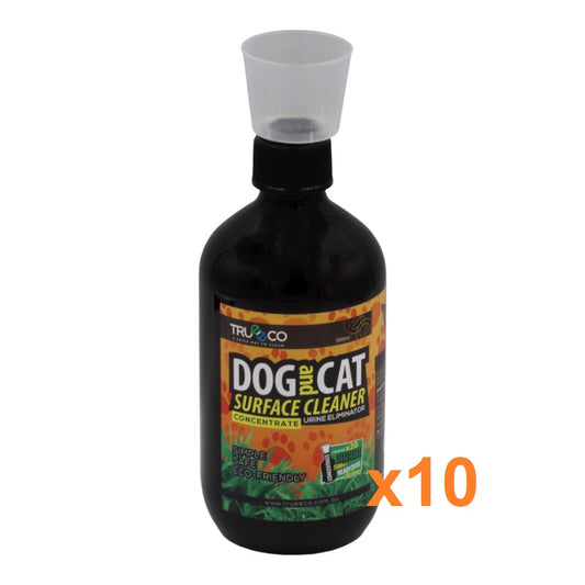 TrueEco Friendly Carton of x10 500ml Concentrate Refill Dog & Cat Urine Odour and Stain Remover