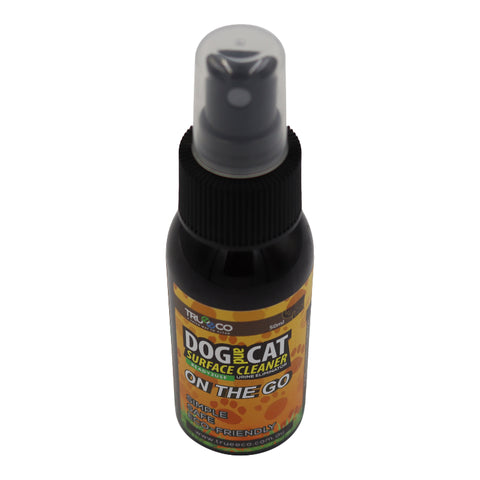 50ml Dog & Cat Urine Odour and Stain Remover Pet Safe Top view - TRUEECO - Australia